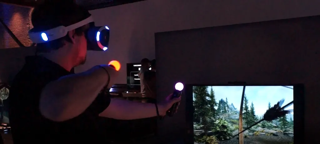 Watch Hands-On Gameplay Of Skyrim VR And DOOM VFR On PSVR