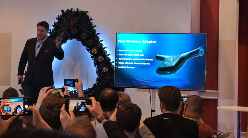 CES 2018: HTC Announces Official Wireless Vive Add-On With Intel
