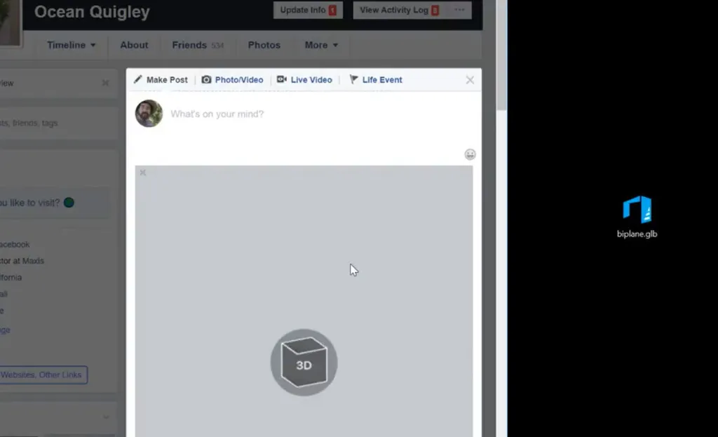 Facebook Brings 3D Content And 3D Photos To Newsfeeds
