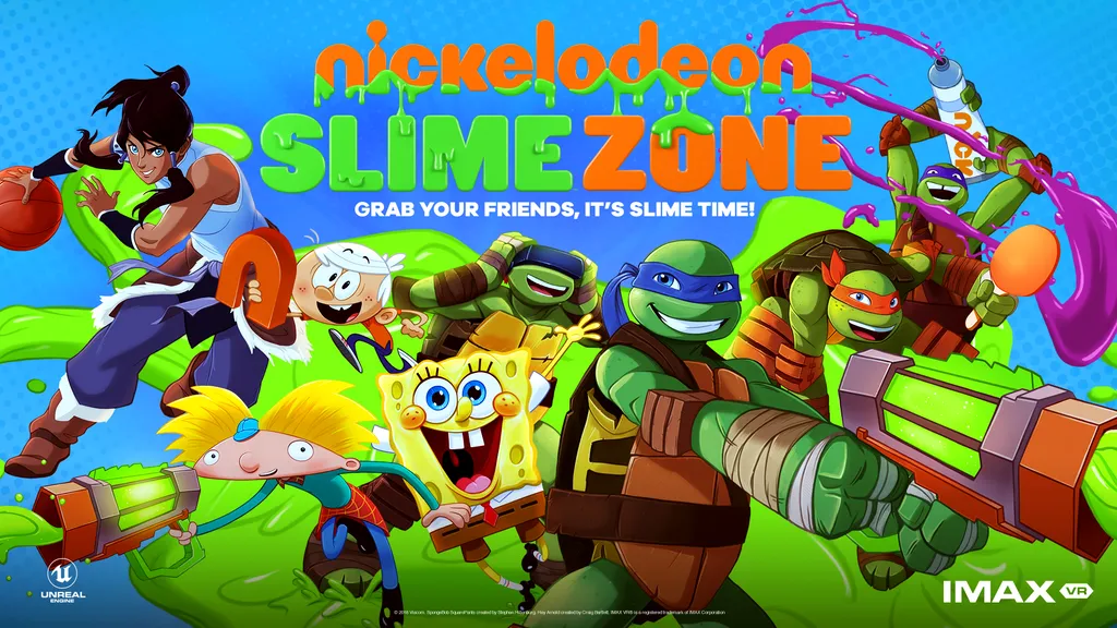 Nickelodeon Premieres Multiplayer SlimeZone At IMAX VR Locations