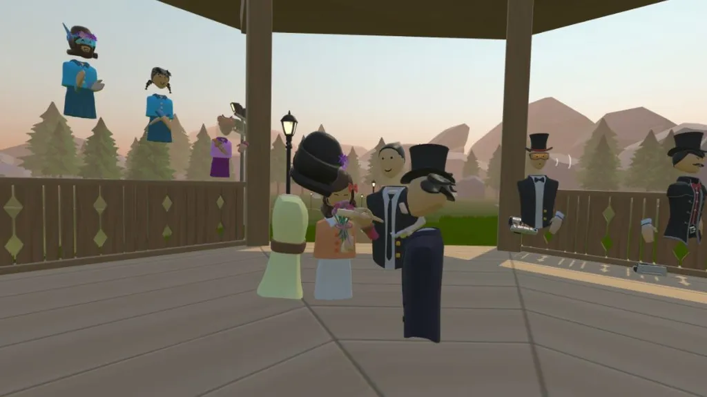 This Couple Met And Got (Actually) Married In VR Using Rec Room
