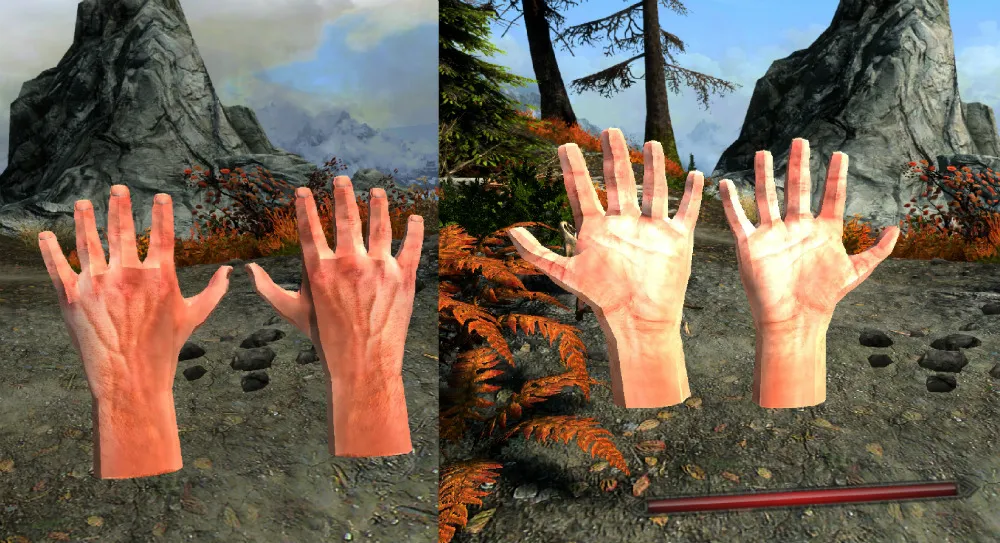This Skyrim VR Mod Replaces Touch Controllers With Virtual Hands