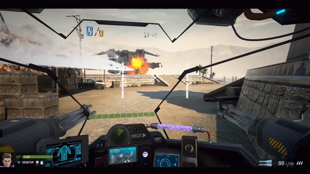 V of War Is A Battle Royale Game With VR Mechs Vs Soldiers