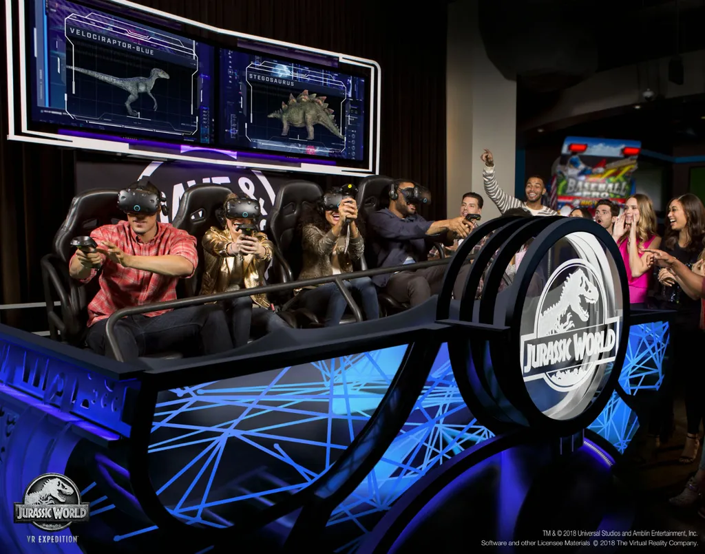Jurassic World VR Is Dave & Buster's Biggest Launch Ever