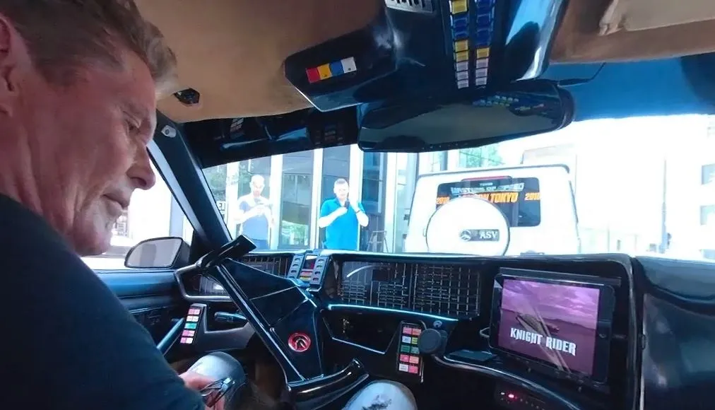 Watch David Hasselhoff Drive KITT From Knight Rider In New 360-Video