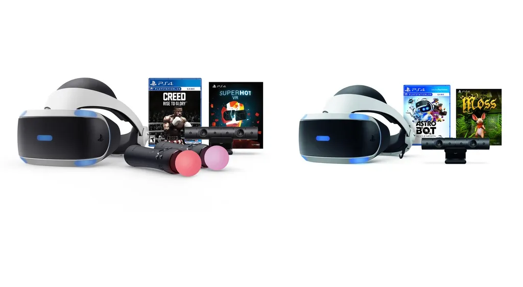 New PSVR bundles include Creed, Astro Bot, Superhot and Moss