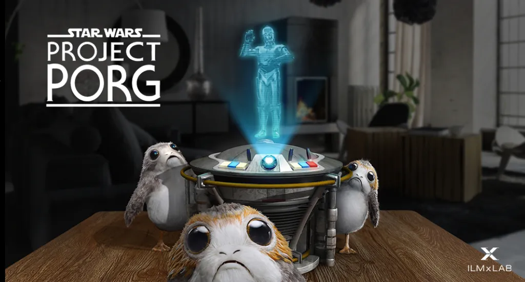 Star Wars: Project Porg Coming To Magic Leap One From ILMxLab
