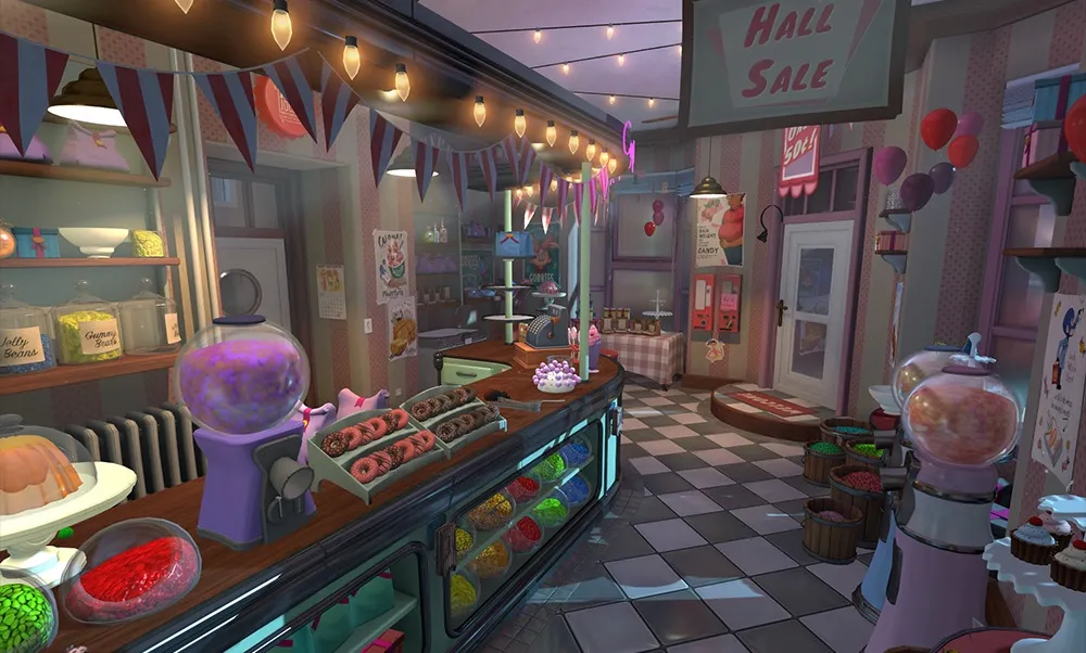SteamVR Home Gets A Candy Emporium For Halloween