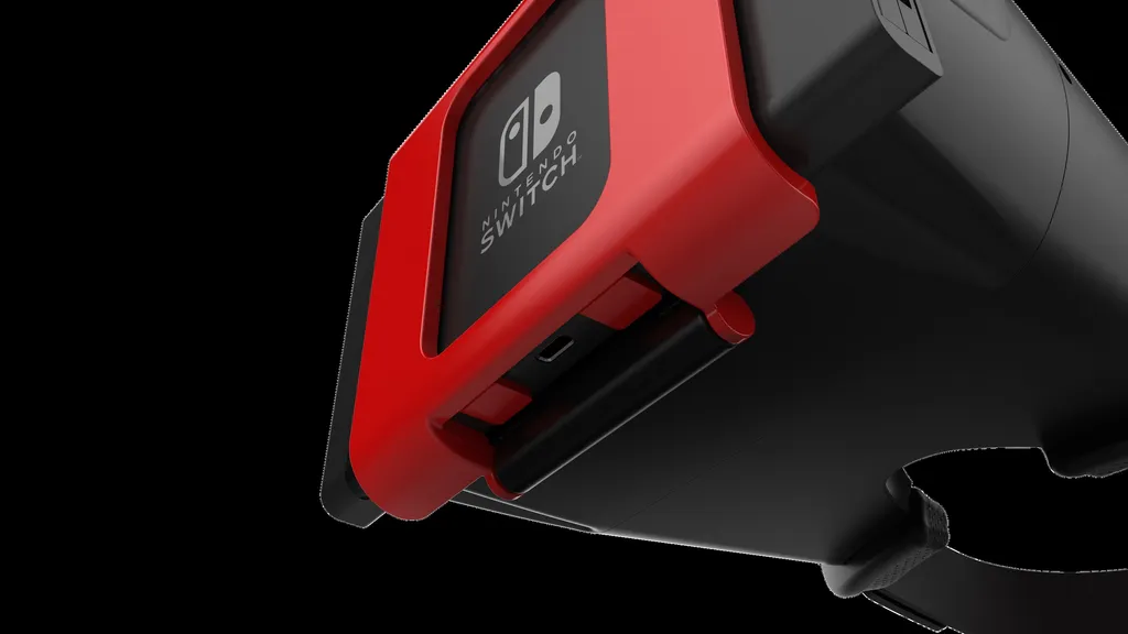 VR-Style NS Glasses HMD Use 'Color Switching' To Simulate 3D On Nintendo Switch