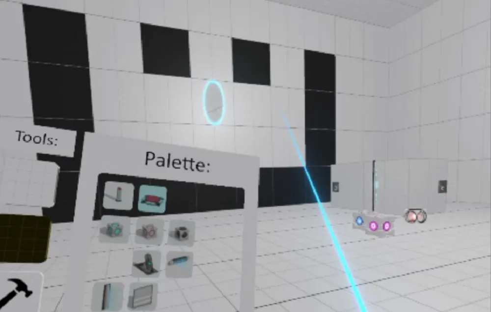 Someone Is Making A Portal Clone In VR With A Level Editor