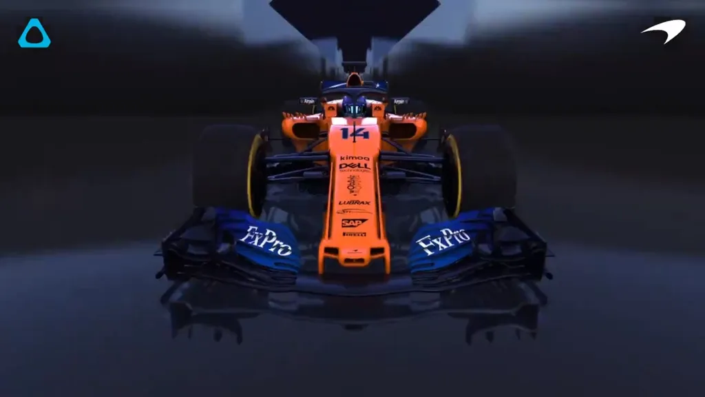 HTC Vive, McLaren Tease F1 VR Racing Experience