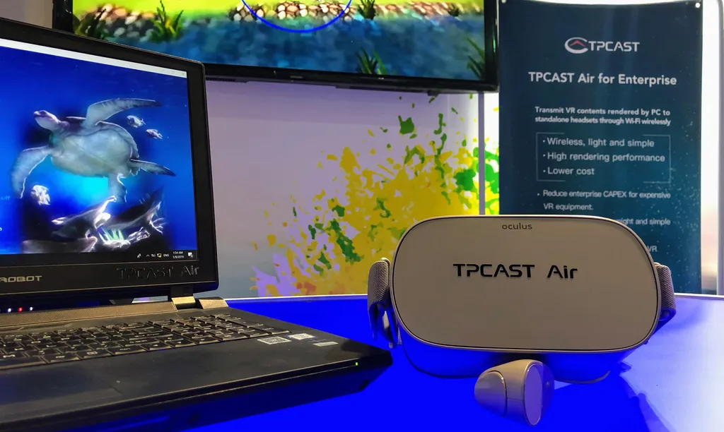 CES 2019: I Streamed PC VR Games To An Oculus Go With TPCast Air