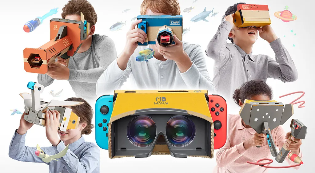 Nintendo Switch Labo VR Features Over 64 Games, First Trailer Revealed