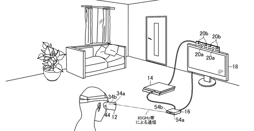 Wireless PSVR Headset Detailed In New Sony Patent