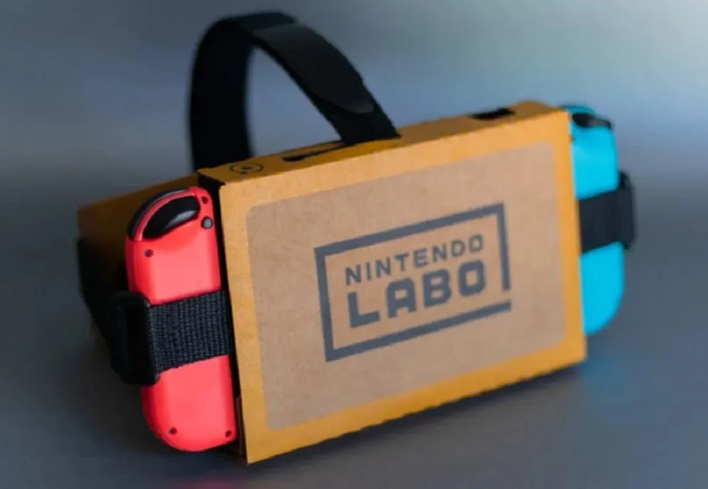 Unofficial Nintendo Labo VR Headstrap Gives Your Arms A Rest