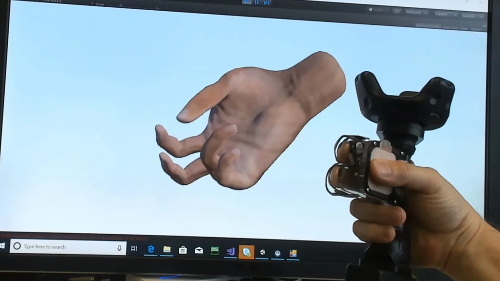 Microsoft Research Demos Index-Like Haptic VR Controller
