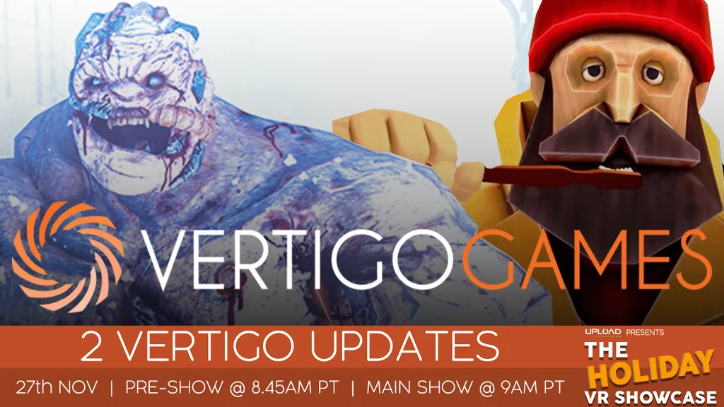 Catch Up With Vertigo Games At The Holiday VR Showcase On Wednesday!