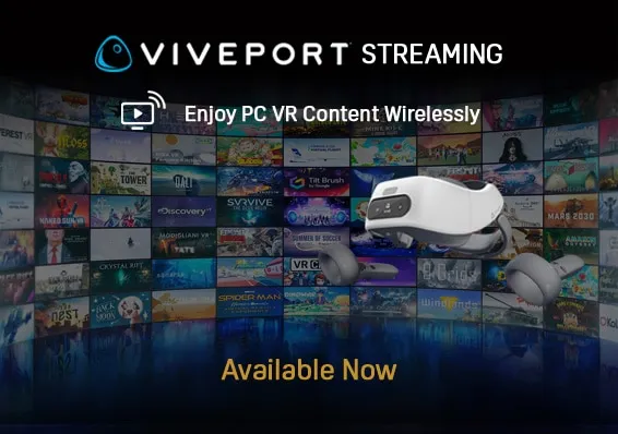 HTC Vive Focus Plus Standalone Gets Wireless PC VR Streaming Beta