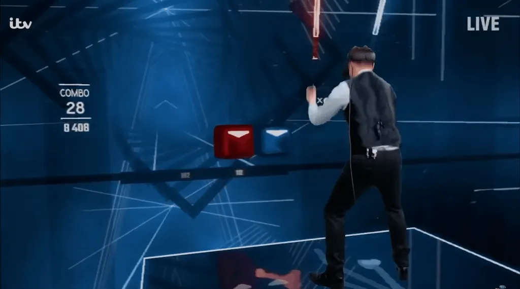 Beat Saber Just Featured On One Of The UK's Biggest Saturday Night TV Shows