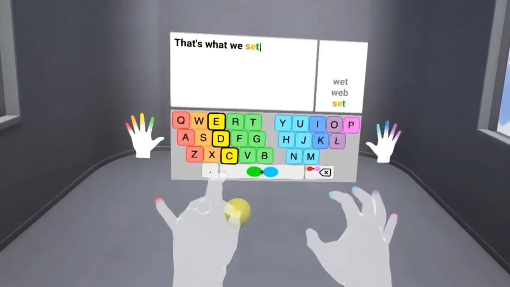 Facebook Researchers Present 'PinchType' Typing System For Hand Tracking