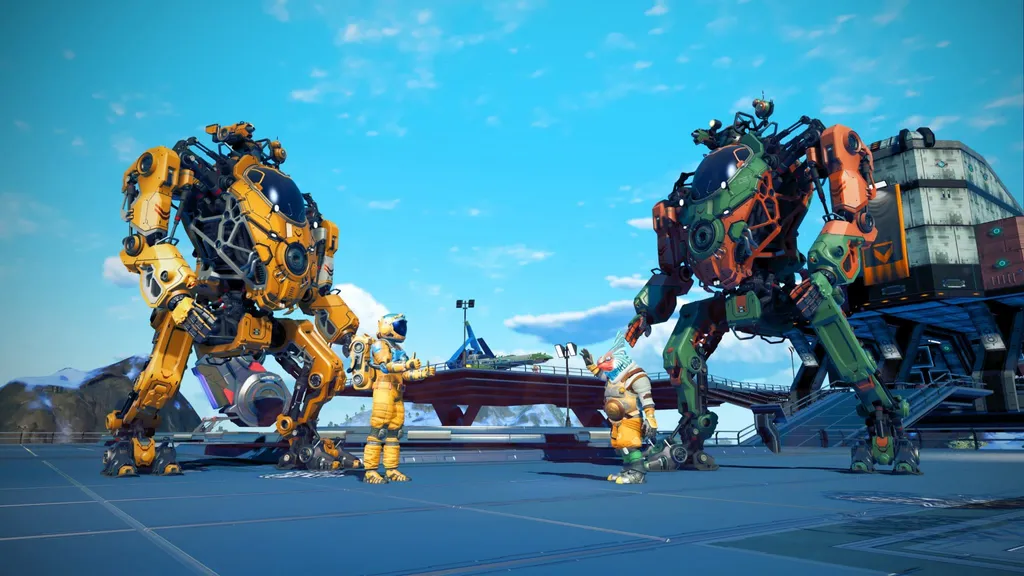 Watch: No Man's Sky Is Getting Mechs, See Them In VR Action