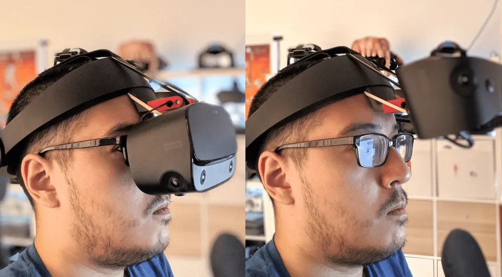VR Dev Releases Custom Oculus Rift S Flip Hinge Modding Guide For Developers