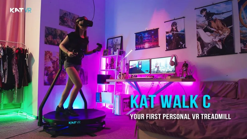 Kat Walk C VR Treadmill Reaches Over $1.2 Million On Kickstarter