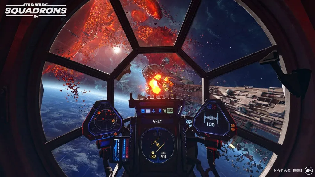 Star Wars: Squadrons Explains Tactical Power Management System