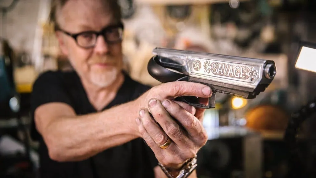 Adam Savage Creates Amazing Custom Pistol Whip Oculus Touch Grip