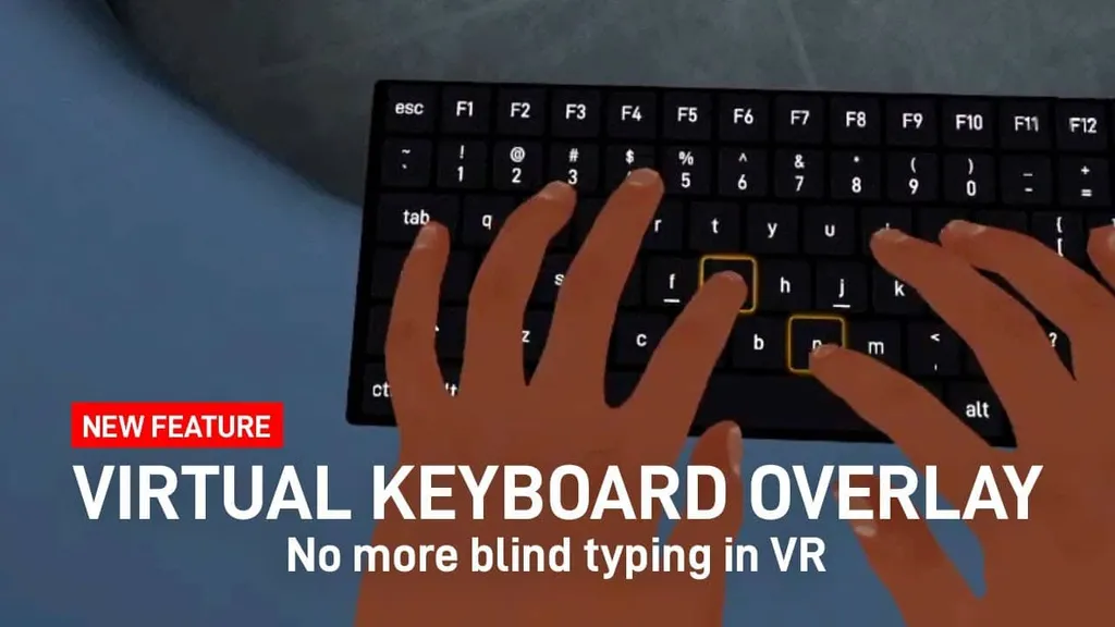 Immersed Can Now Bring Your Real Keyboard Into Your Virtual Office