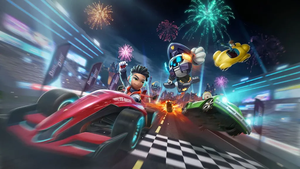 Huge Dash Dash World Update Adds 90Hz, Virtual Steering, Cross-Play And Much More