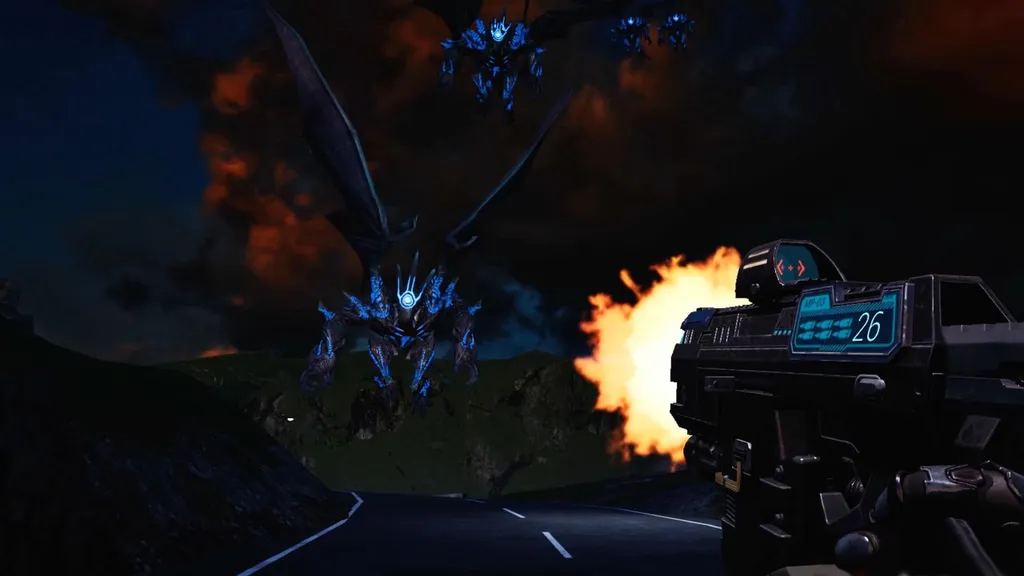 Hellgate VR Is Out Now On PC VR, Basically An Over-Simplified Wave Shooter