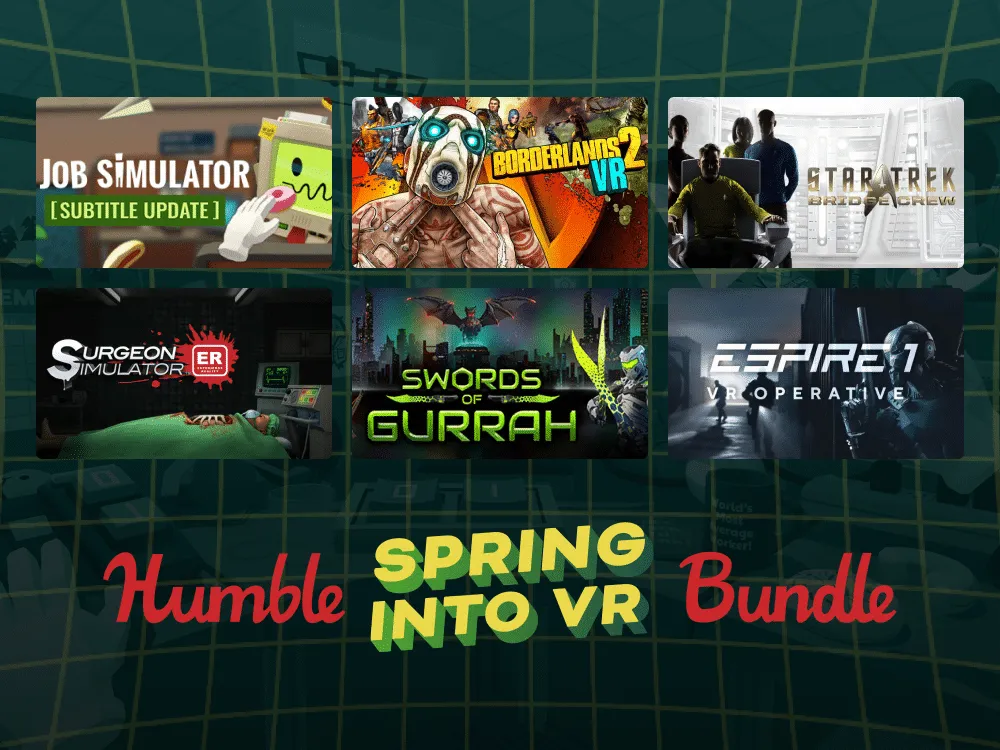 $15 for 7 VR Games! Humble Bundle Fall VR Emporium 
