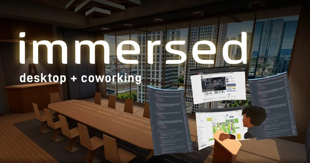 Immersed Adds Passthrough Portals & Tracked Keyboards