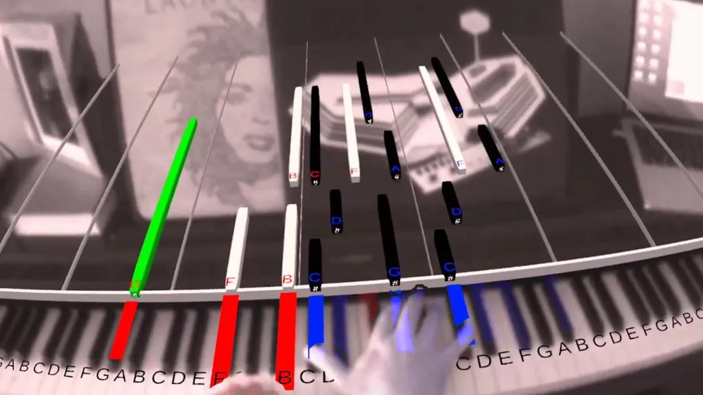 PianoVision: Practicing Piano On Quest With AR, MIDI And A Real Instrument