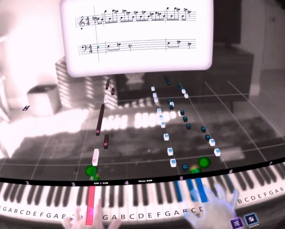 PianoVision Brings AR Piano Lessons To Quest Via App Lab