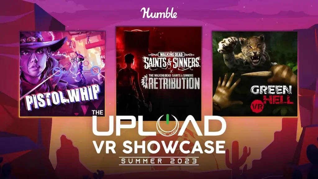 Humble Bundle - 🥽🎮 Dive into some of the best VR games out there, in  commemoration of the UploadVR Showcase Winter 2023! Get Arizona Sunshine  Deluxe Edition, The Break-In, Cooking Simulator VR