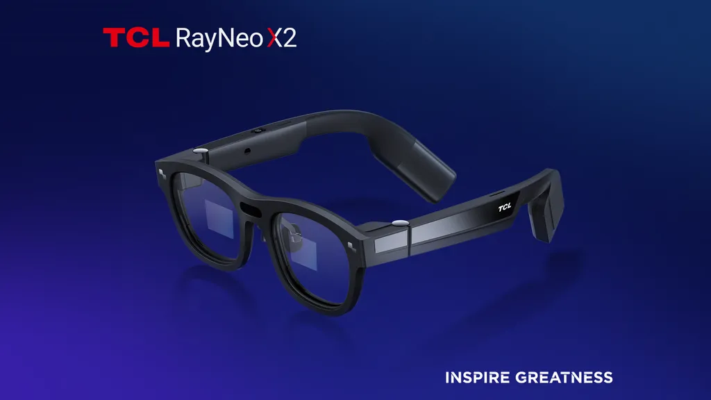 TCL Launches Crowdfunding Campaign For RayNeo X2, The First Standalone AR Glasses