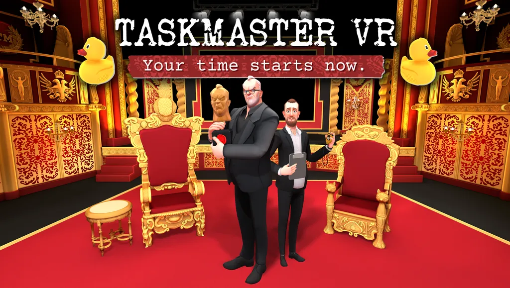 Taskmaster VR key art