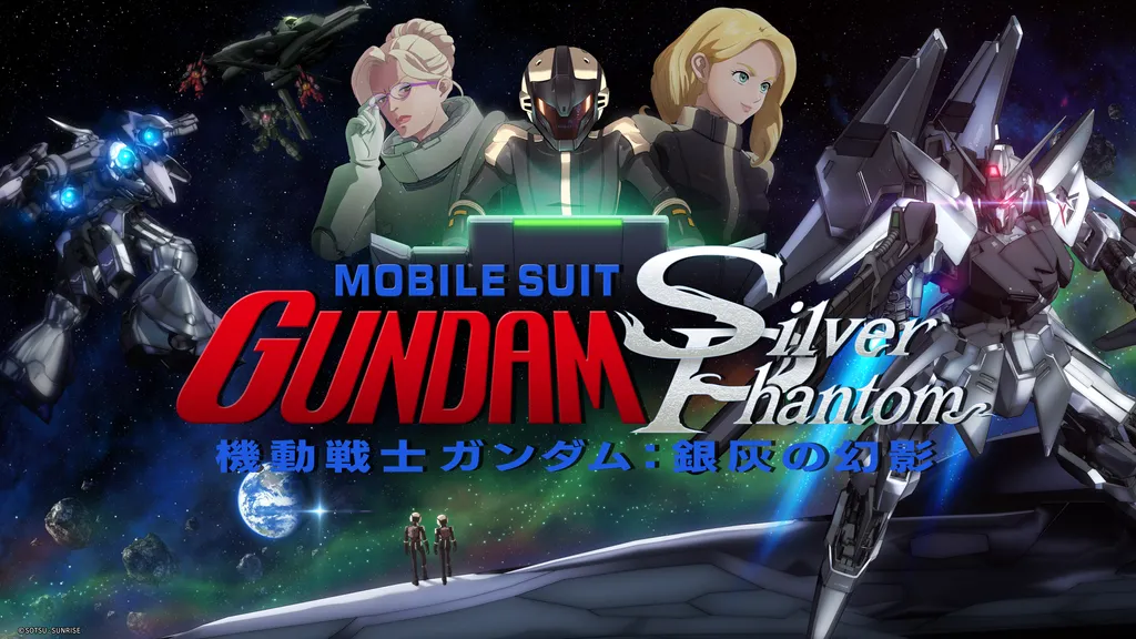 Mobile Suit Gundam: Silver Phantom key art