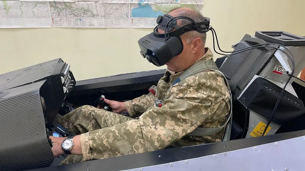 A Varjo Headset Is Being Used To Help Train Ukrainian Pilots To Fly F-16s