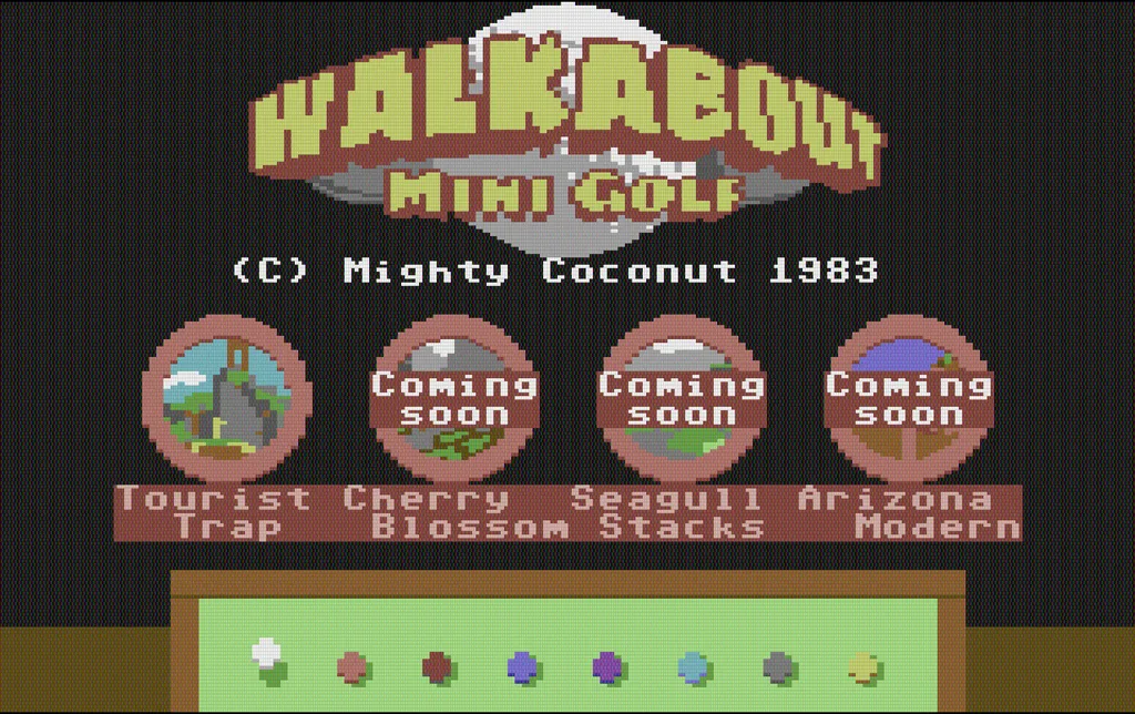 Retro Version Of Walkabout Mini Golf Now Playable In Arcade Legend & Web