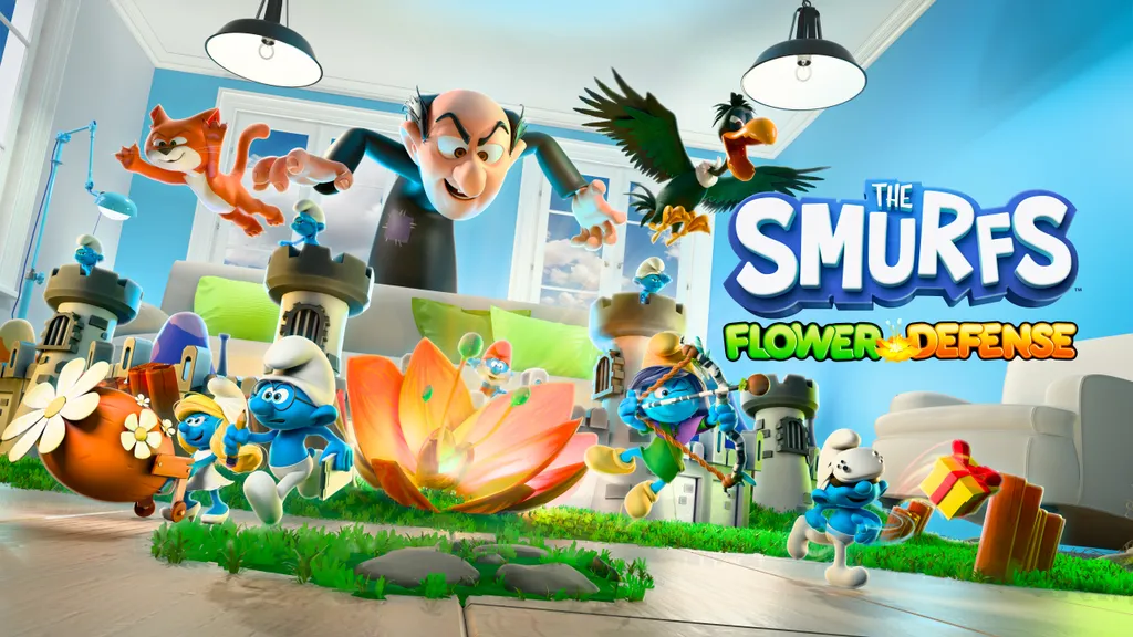 The Smurfs – Flower Defense Will Bring VR & MR Strategy To Quest 3 This May