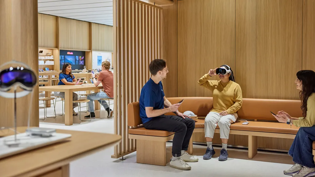 Apple's Newest Store Has A Dedicated Vision Pro Side Room