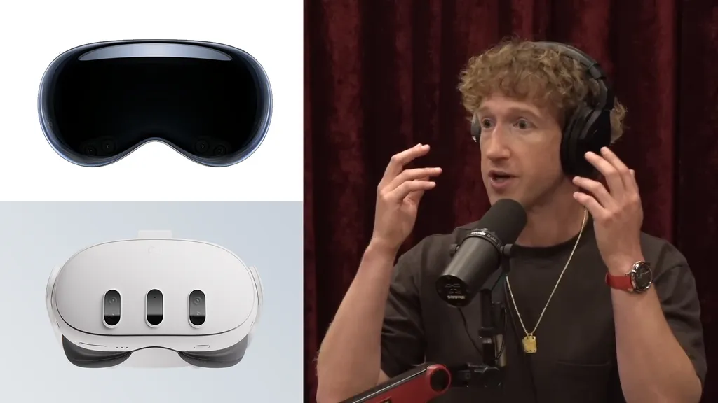 Mark Zuckerberg Admits Apple Vision Pro Is Better Than Quest 3 For Watching Movies