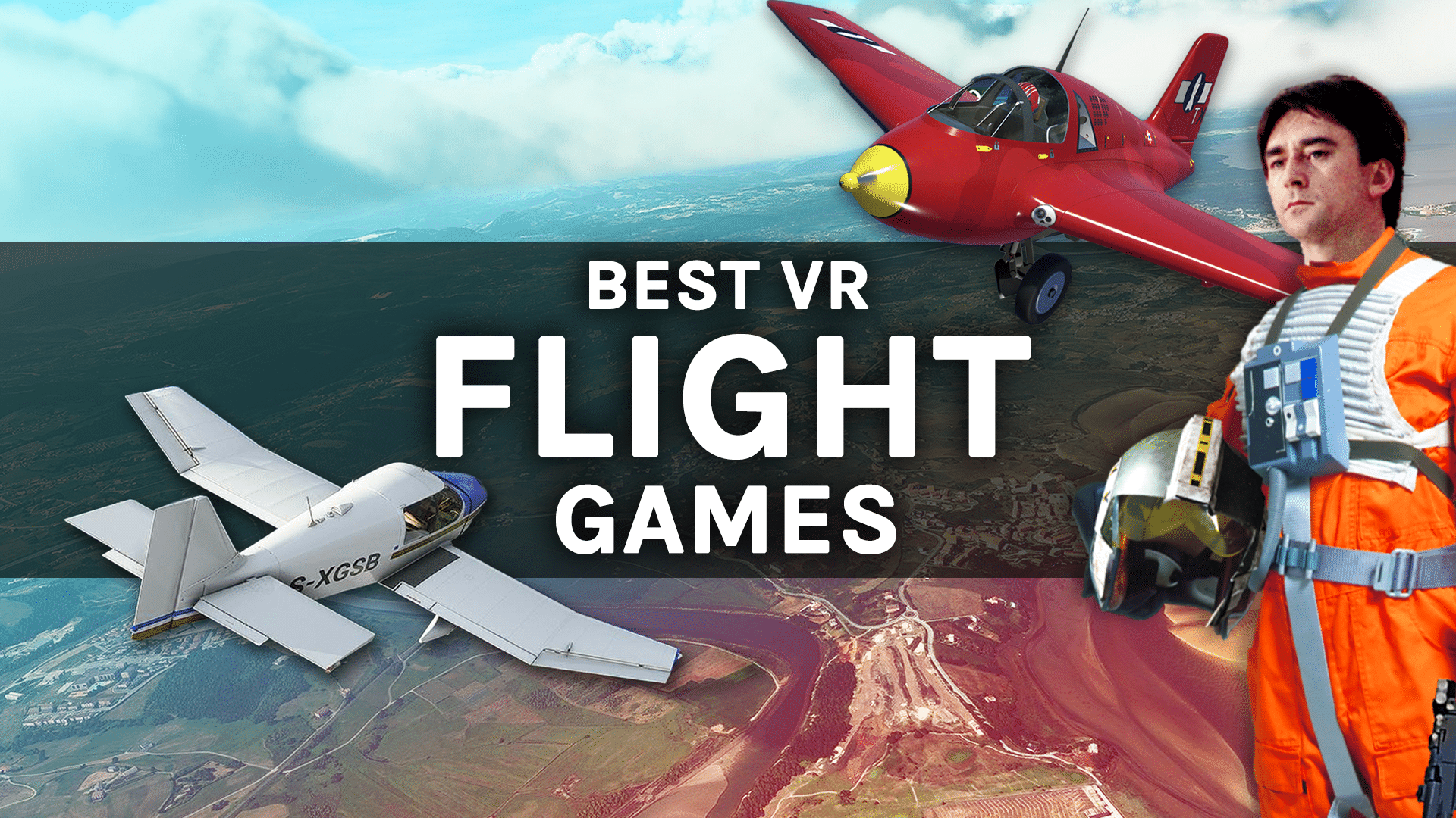 Airplane Race Simulator - 2 Player Game