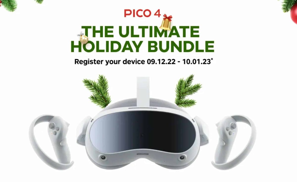 Get the Pico 4 VR headset holiday bundle from just £259 this Black Friday
