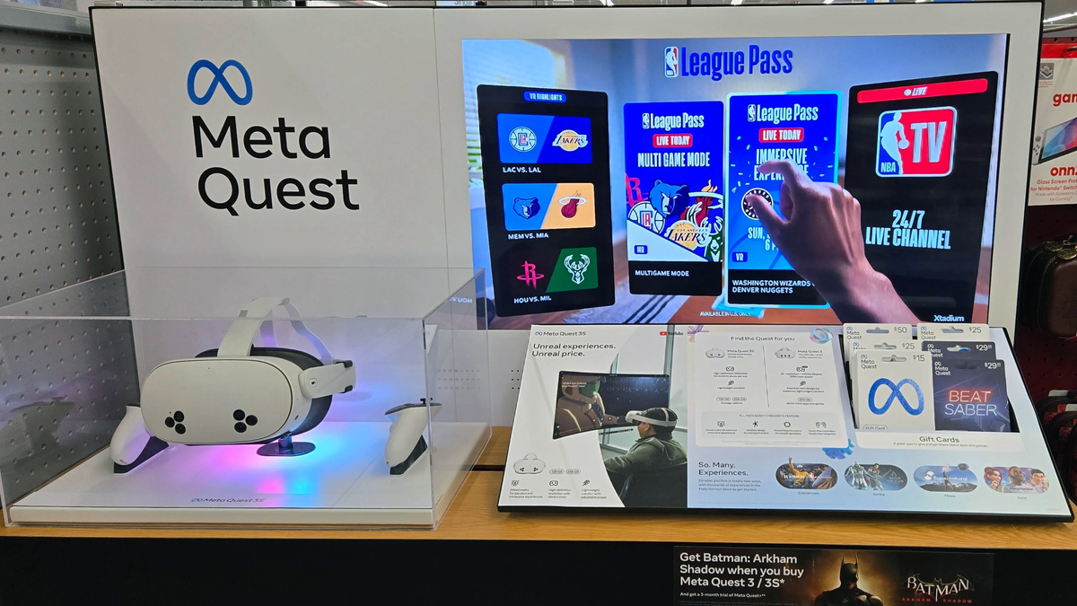 Walmart Quest 3S Display Leaks Resolution & Included Game