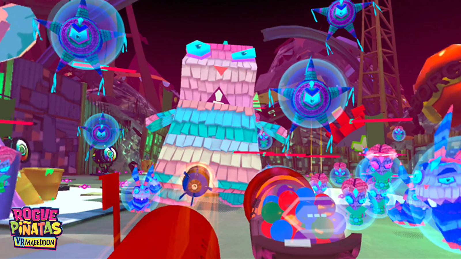 Rogue Piñatas: VRmageddon Smashes Onto Quest Next Month