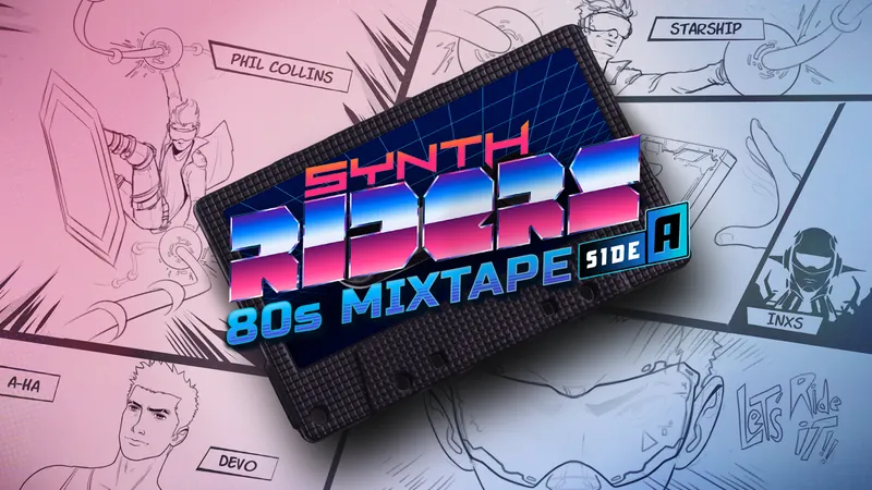 Synth Riders ‘80s Mixtape Comes To Vision Pro, Steam, & Quest 3